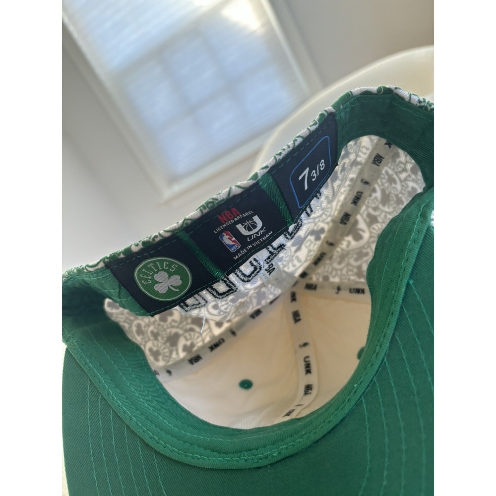 Boston Celtics Hat 7 3/8 - Picture 6 of 6